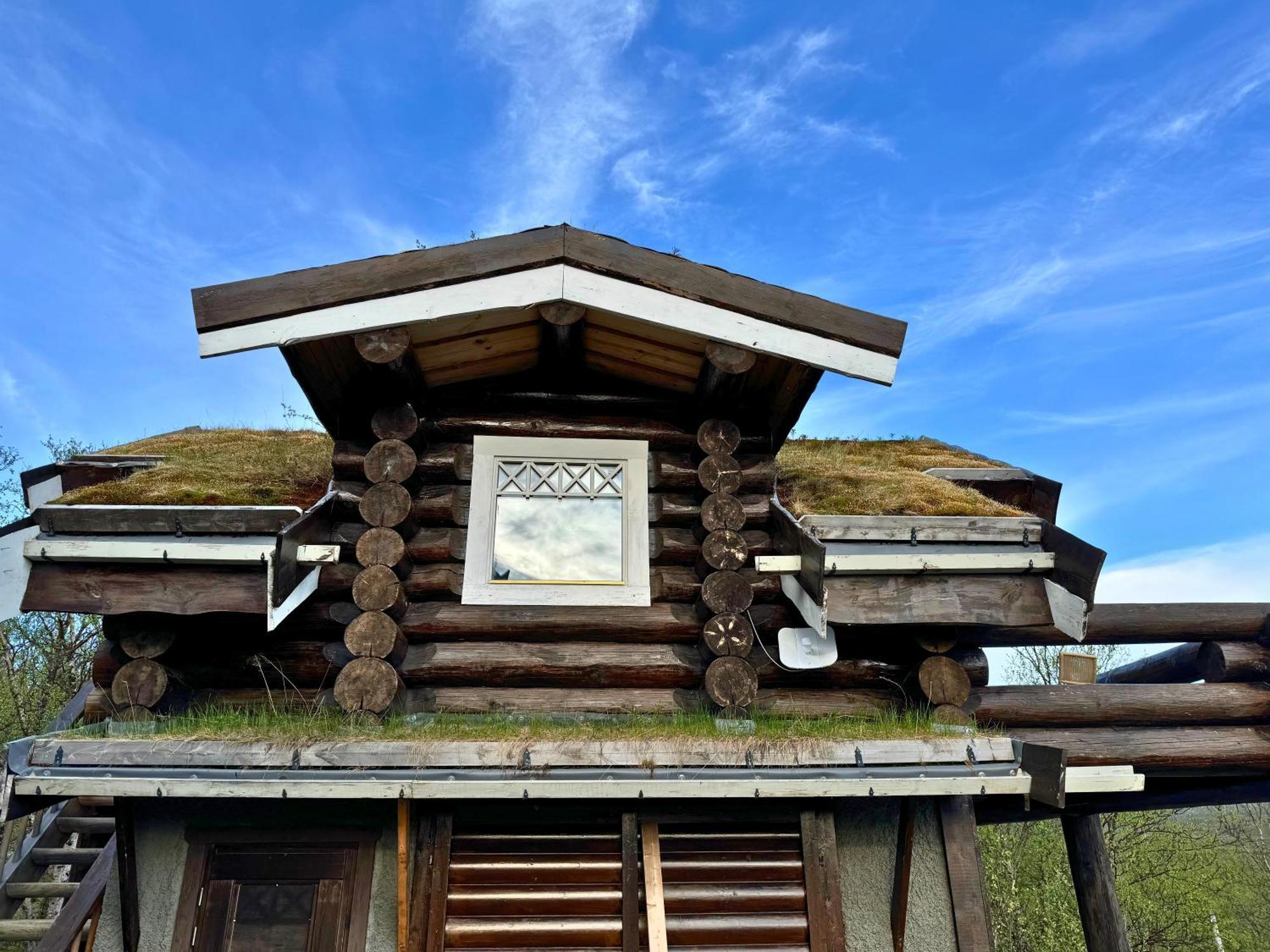 Unique Arctic Timber Cabin Skaidi Экстерьер фото